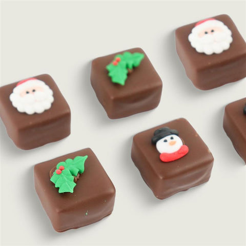 Dark Christmas Caramels Boxed Chocolates | 6 Pack