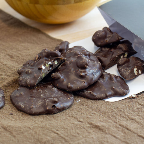 Artisan Chocolates Drops Salted Caramel Popcorn 53% Dark | 150g