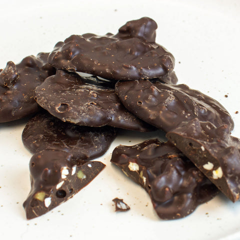 Artisan Chocolates Drops Salted Caramel Popcorn 53% Dark | 150g