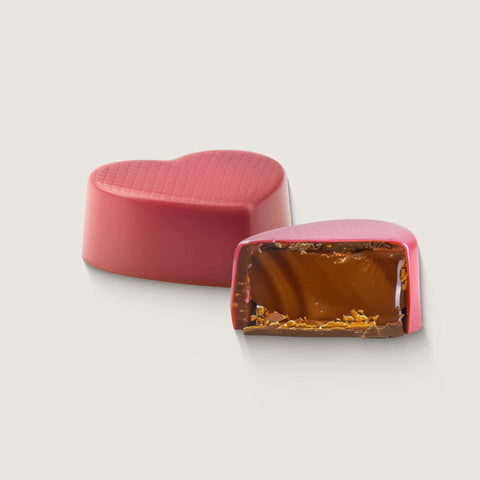 Pink Caramel Heart