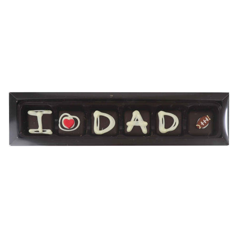 Selection Box 6Pk I Love Dad Caramels Dark