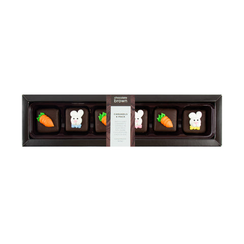 Selection Box 6Pk Easter Caramels Deco 53% Dark