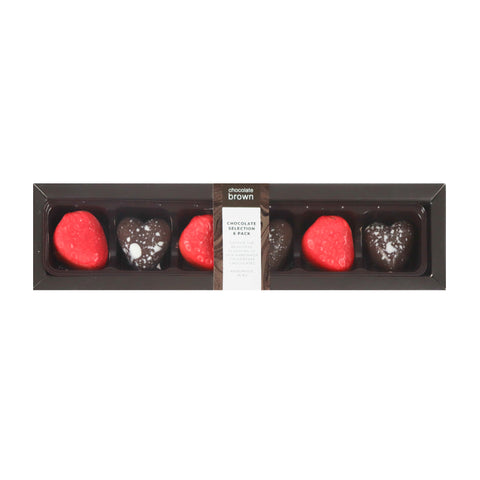 Selection Box 6Pk Champagne Strawberries And Hearts