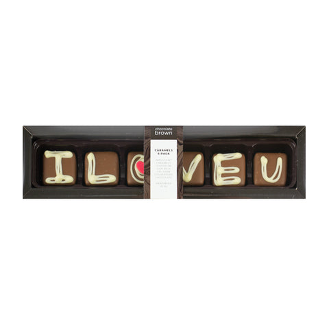 Selection Box 6Pk Caramels Deco Iloveu Milk