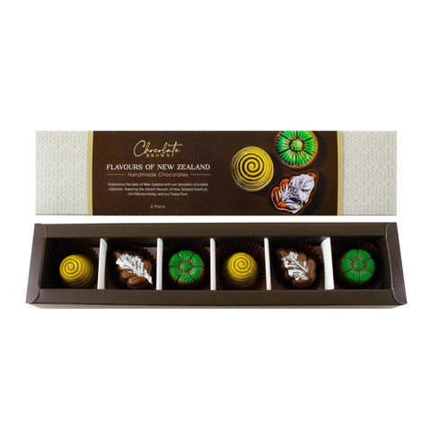 Flavours of New Zealand Chocolates | 6 Pack