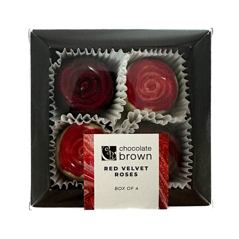 Red Velvet Roses 4 piece selection box