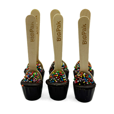 Home Baker Hot Choc Baby Stirrer with Choc Speckles 6 Pack