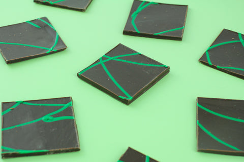 Mint Dark Chocolate Wafers