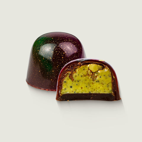 Salted Pistachio Crunch Boxed Chocolates | 6 Pack
